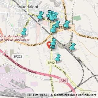 Mappa Via Cancello, 81027 Maddaloni CE, Italia (1.072)