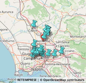 Mappa Via Riccardo Zandonai, 81025 Marcianise CE, Italia (10.94056)