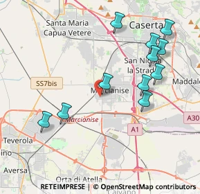 Mappa Via Tagliamento, 81025 Marcianise CE, Italia (4.53091)