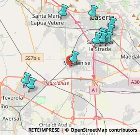 Mappa Via Tagliamento, 81025 Marcianise CE, Italia (4.80583)