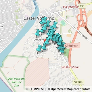 Mappa Via Castri Maris, 81030 Castel Volturno CE, Italia (0.28966)
