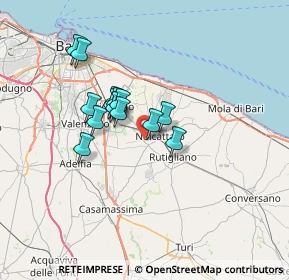 Mappa V.le Gerardo Decaro, 70016 Noicàttaro BA, Italia (5.455)