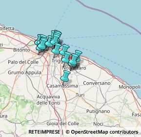 Mappa V.le Gerardo Decaro, 70016 Noicàttaro BA, Italia (10.655)