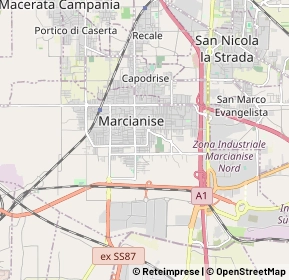Mappa 81025 Marcianise CE, Italia (1.793)