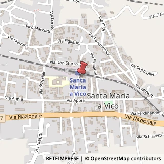 Mappa Via Pasquale Carfora, 51, 81028 Santa Maria a Vico, Caserta (Campania)
