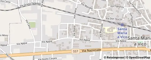 Mappa Santa Maria a Vico