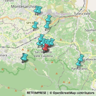 Mappa Via Casali, 83018 San Martino Valle Caudina AV, Italia (1.691)
