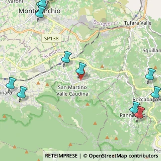 Mappa Via Casali, 83018 San Martino Valle Caudina AV, Italia (3.6025)