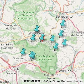 Mappa Via Casali, 83018 San Martino Valle Caudina AV, Italia (6.90417)