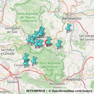 Mappa Via Casali, 83018 San Martino Valle Caudina AV, Italia (6.295)