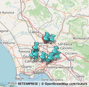 Mappa Via Tosti, 81025 Marcianise CE, Italia (10.83438)