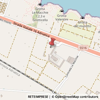 Mappa Viale Giuseppe Mazzini, 29, 70044 Polignano a Mare, Bari (Puglia)