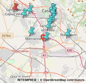 Mappa Marie e Pierre Curie, 81025 Marcianise CE, Italia (4.55077)