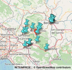 Mappa Via N. S. Fatima, 83012 Cervinara AV, Italia (12.658)