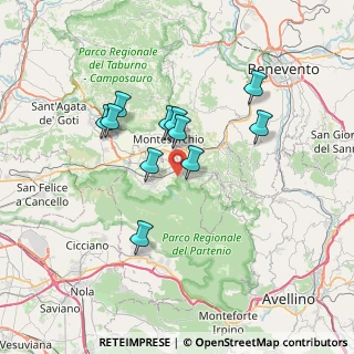 Mappa Via Quercino, 83018 San Martino Valle Caudina AV, Italia (6.31091)