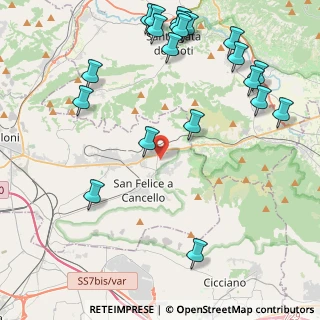 Mappa Via Cappella, 81021 Arienzo CE, Italia (5.951)