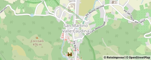Mappa San Martino Valle Caudina