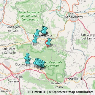 Mappa Piazza XX Settembre, 83018 San Martino Valle Caudina AV, Italia (6.9925)