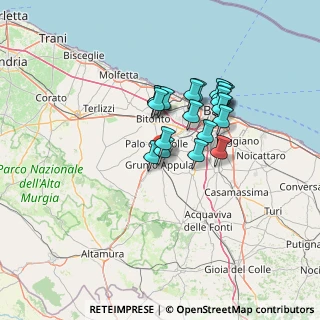 Mappa 70020 Binetto BA, Italia (11.2325)
