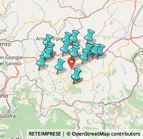 Mappa 83040 Carife AV, Italia (9.949)