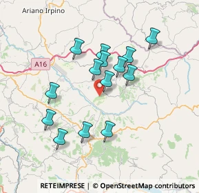 Mappa 83040 Carife AV, Italia (6.72786)