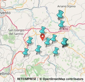 Mappa SP57, 83036 Mirabella Eclano AV, Italia (7.10692)