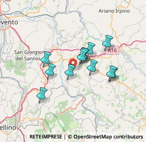 Mappa SP57, 83036 Mirabella Eclano AV, Italia (5.59917)