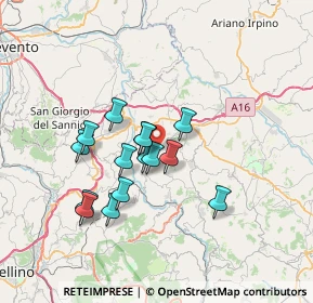 Mappa SP57, 83036 Mirabella Eclano AV, Italia (6.062)