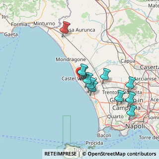 Mappa Via Federico Confalonieri, 81030 Castel Volturno CE, Italia (14.07455)