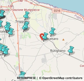 Mappa Viale Donato Saponaro, 70016 Noicàttaro BA, Italia (7.0775)