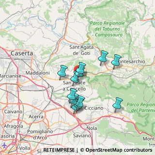 Mappa Via Maddalena, 81021 Arienzo CE, Italia (6.17833)