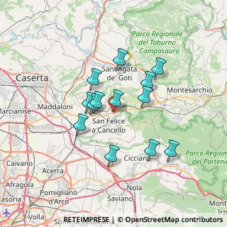 Mappa Via Maddalena, 81021 Arienzo CE, Italia (6.19308)