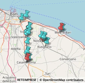 Mappa Traversa IV Paolo VI, 70016 Noicattaro BA, Italia (6.8905)