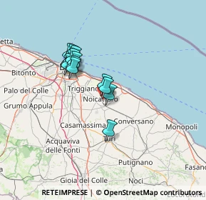 Mappa Traversa IV Paolo VI, 70016 Noicattaro BA, Italia (11.55071)