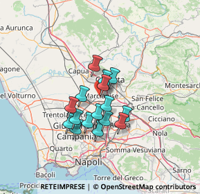 Mappa Via Monfalcone, 81025 Marcianise CE, Italia (10.34125)