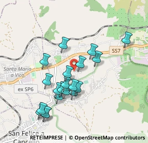 Mappa Via Cimitero, 81021 Arienzo CE, Italia (0.9455)
