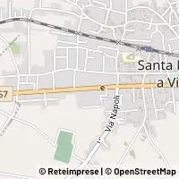 Karte Santa Maria a Vico