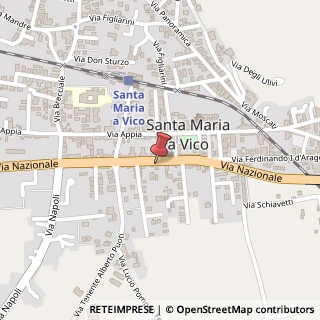 Mappa Via Nazionale Appia, 270, 81028 Santa Maria a Vico, Caserta (Campania)