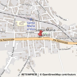 Mappa Via Nazionale Appia, 253, 81028 Santa Maria a Vico, Caserta (Campania)