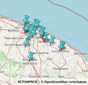 Mappa VIALE SINDACO AGOSTINO DIPIERRO, 70016 Noicattaro BA, Italia (12.02765)