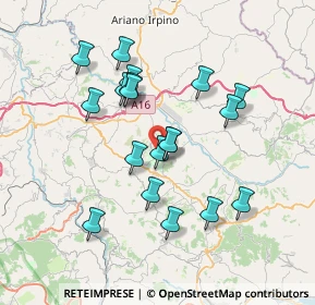 Mappa 83040 Frigento AV, Italia (7.05421)