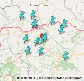Mappa 83040 Frigento AV, Italia (6.92143)