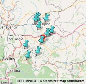 Mappa 83040 Frigento AV, Italia (11.54917)