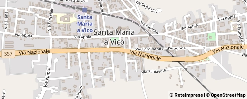 Mappa Santa Maria a Vico