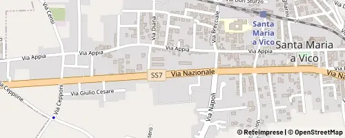 Mappa Santa Maria a Vico