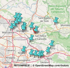 Mappa Via Cantina Zi Michele, 81028 Santa Maria a Vico CE, Italia (8.898)