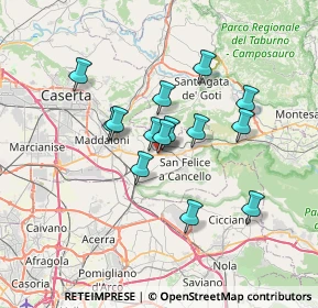 Mappa Via Cantina Zi Michele, 81028 Santa Maria a Vico CE, Italia (5.81857)