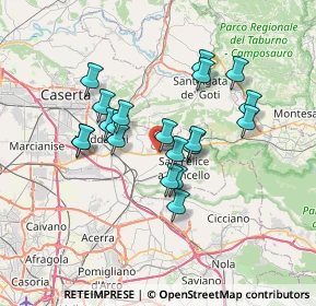 Mappa Via Cantina Zi Michele, 81028 Santa Maria a Vico CE, Italia (6.267)