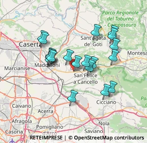 Mappa Via Cantina Zi Michele, 81028 Santa Maria a Vico CE, Italia (6.7315)