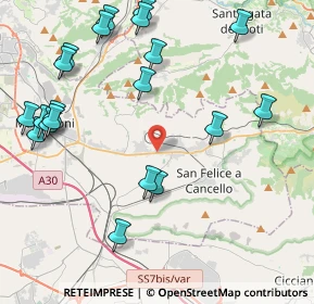 Mappa Via Cantina Zi Michele, 81028 Santa Maria a Vico CE, Italia (5.522)